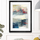 Frazil II by Sue Jachimiec on GIANT ART - red abstract abstract