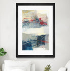 Frazil II by Sue Jachimiec on GIANT ART - red abstract abstract