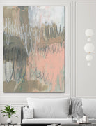 Twombly Script I by Jennifer Goldberger on GIANT ART - beige abstract abstract