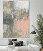 Twombly Script I by Jennifer Goldberger on GIANT ART - beige abstract abstract