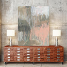 Twombly Script I by Jennifer Goldberger on GIANT ART - beige abstract abstract