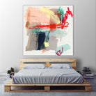 Abstract Metro Maps I by Jennifer Parker on GIANT ART - red abstract abstract