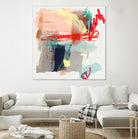 Abstract Metro Maps I by Jennifer Parker on GIANT ART - red abstract abstract