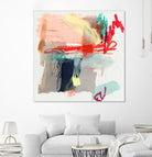 Abstract Metro Maps I by Jennifer Parker on GIANT ART - red abstract abstract