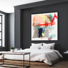 Abstract Metro Maps I by Jennifer Parker on GIANT ART - red abstract abstract