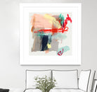 Abstract Metro Maps I by Jennifer Parker on GIANT ART - red abstract abstract