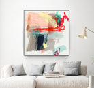 Abstract Metro Maps I by Jennifer Parker on GIANT ART - red abstract abstract