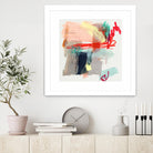 Abstract Metro Maps I by Jennifer Parker on GIANT ART - red abstract abstract