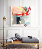 Abstract Metro Maps I by Jennifer Parker on GIANT ART - red abstract abstract