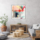 Abstract Metro Maps I by Jennifer Parker on GIANT ART - red abstract abstract