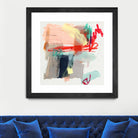 Abstract Metro Maps I by Jennifer Parker on GIANT ART - red abstract abstract