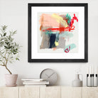 Abstract Metro Maps I by Jennifer Parker on GIANT ART - red abstract abstract