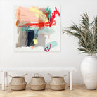 Abstract Metro Maps I by Jennifer Parker on GIANT ART - red abstract abstract