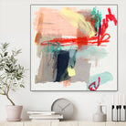 Abstract Metro Maps I by Jennifer Parker on GIANT ART - red abstract abstract