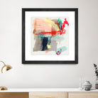 Abstract Metro Maps I by Jennifer Parker on GIANT ART - red abstract abstract