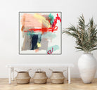 Abstract Metro Maps I by Jennifer Parker on GIANT ART - red abstract abstract