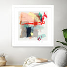 Abstract Metro Maps I by Jennifer Parker on GIANT ART - red abstract abstract