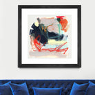 Abstract Metro Maps IV by Jennifer Parker on GIANT ART - orange abstract abstract