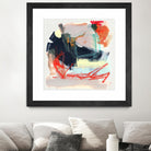 Abstract Metro Maps IV by Jennifer Parker on GIANT ART - orange abstract abstract