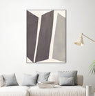 Colorblock Artifact I by June Vess on GIANT ART - cream abstract abstract