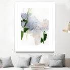 Green and Grey I by Victoria Barnes on GIANT ART - orange abstract abstract