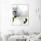 Green and Grey I by Victoria Barnes on GIANT ART - orange abstract abstract