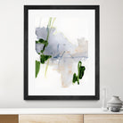 Green and Grey I by Victoria Barnes on GIANT ART - orange abstract abstract