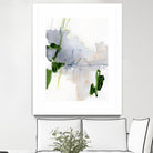 Green and Grey I by Victoria Barnes on GIANT ART - orange abstract abstract