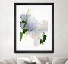 Green and Grey I by Victoria Barnes on GIANT ART - orange abstract abstract