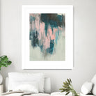 Blush Cascade II by Jennifer Goldberger on GIANT ART - beige abstract abstract