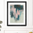 Blush Cascade II by Jennifer Goldberger on GIANT ART - beige abstract abstract