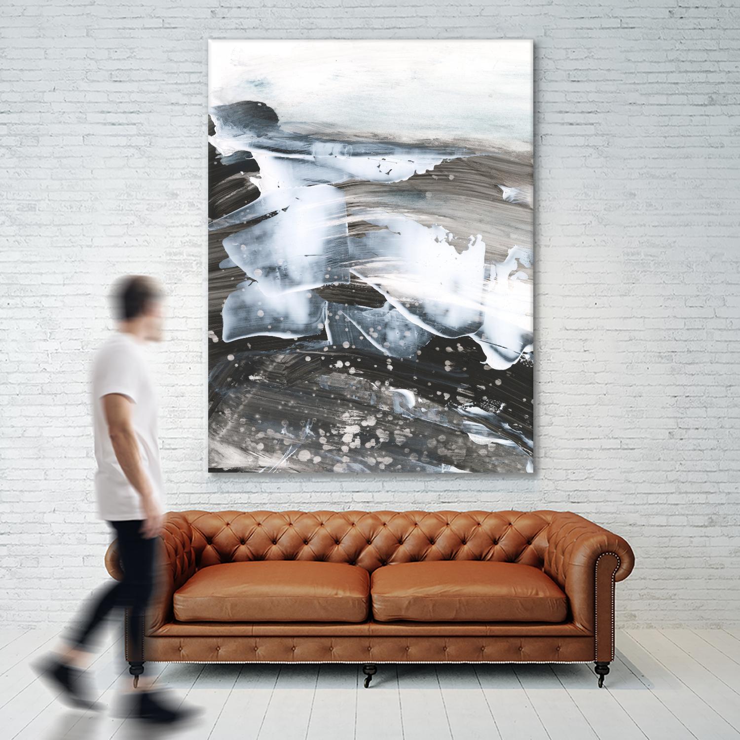 Blizzard Conditions II by Ethan Harper on GIANT ART - white abstract abstract