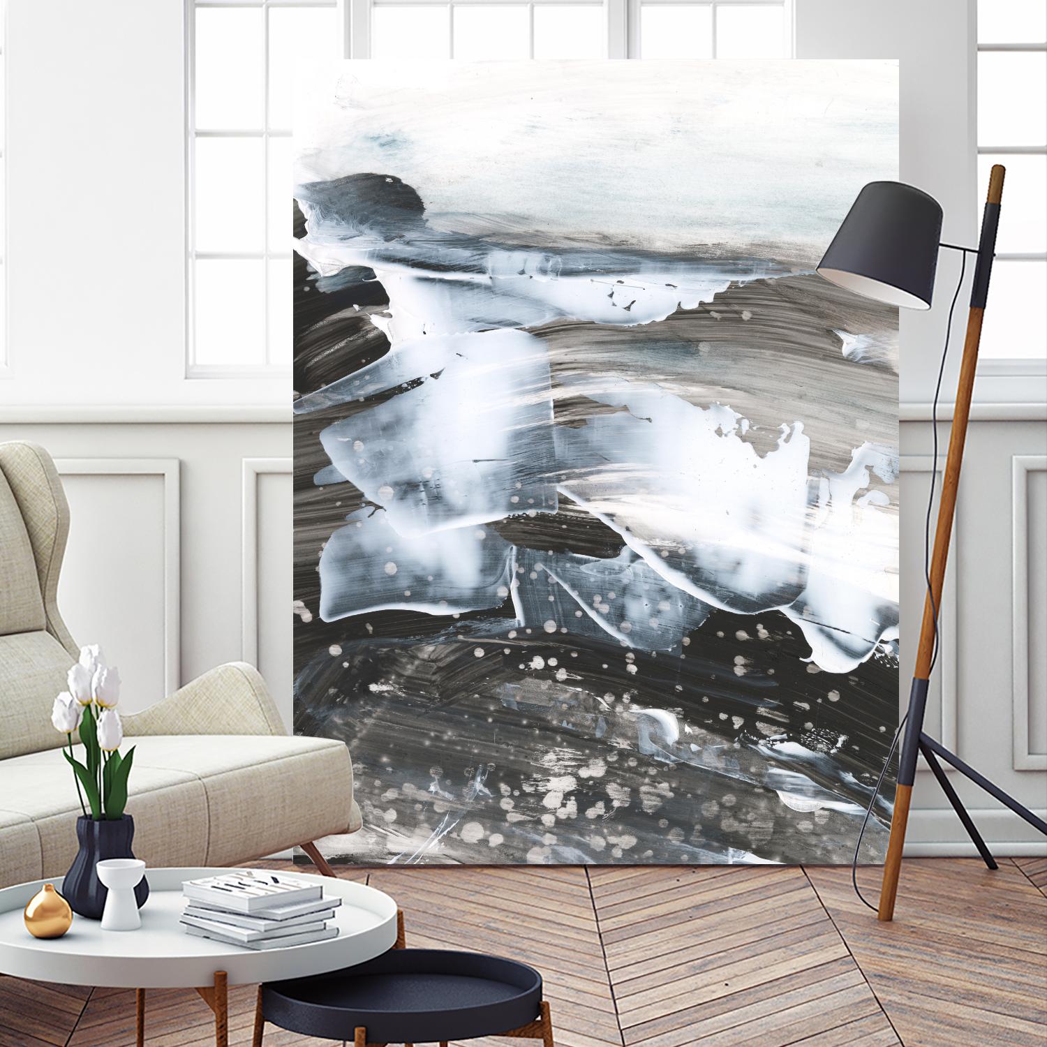 Blizzard Conditions II by Ethan Harper on GIANT ART - white abstract abstract