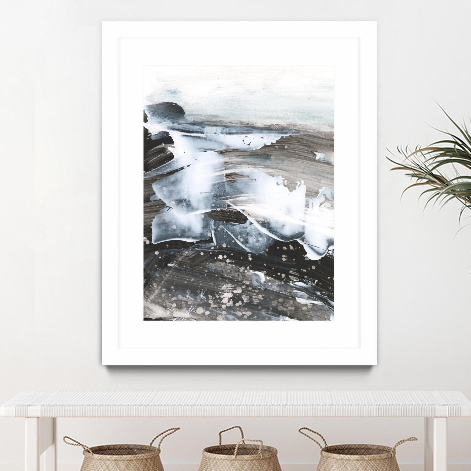 Blizzard Conditions II by Ethan Harper on GIANT ART - white abstract abstract