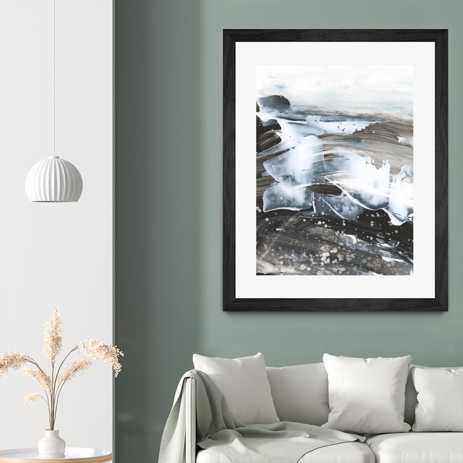 Blizzard Conditions II by Ethan Harper on GIANT ART - white abstract abstract