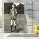 Harpers Weekly Tennis III by Unknown on GIANT ART - black leisure