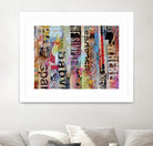 Metro Mix 21 II by Erin Ashley on GIANT ART - pink abstract