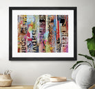 Metro Mix 21 II by Erin Ashley on GIANT ART - pink abstract