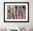 Metro Mix 21 II by Erin Ashley on GIANT ART - pink abstract