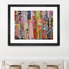 Metro Mix 21 III by Erin Ashley on GIANT ART - pink abstract