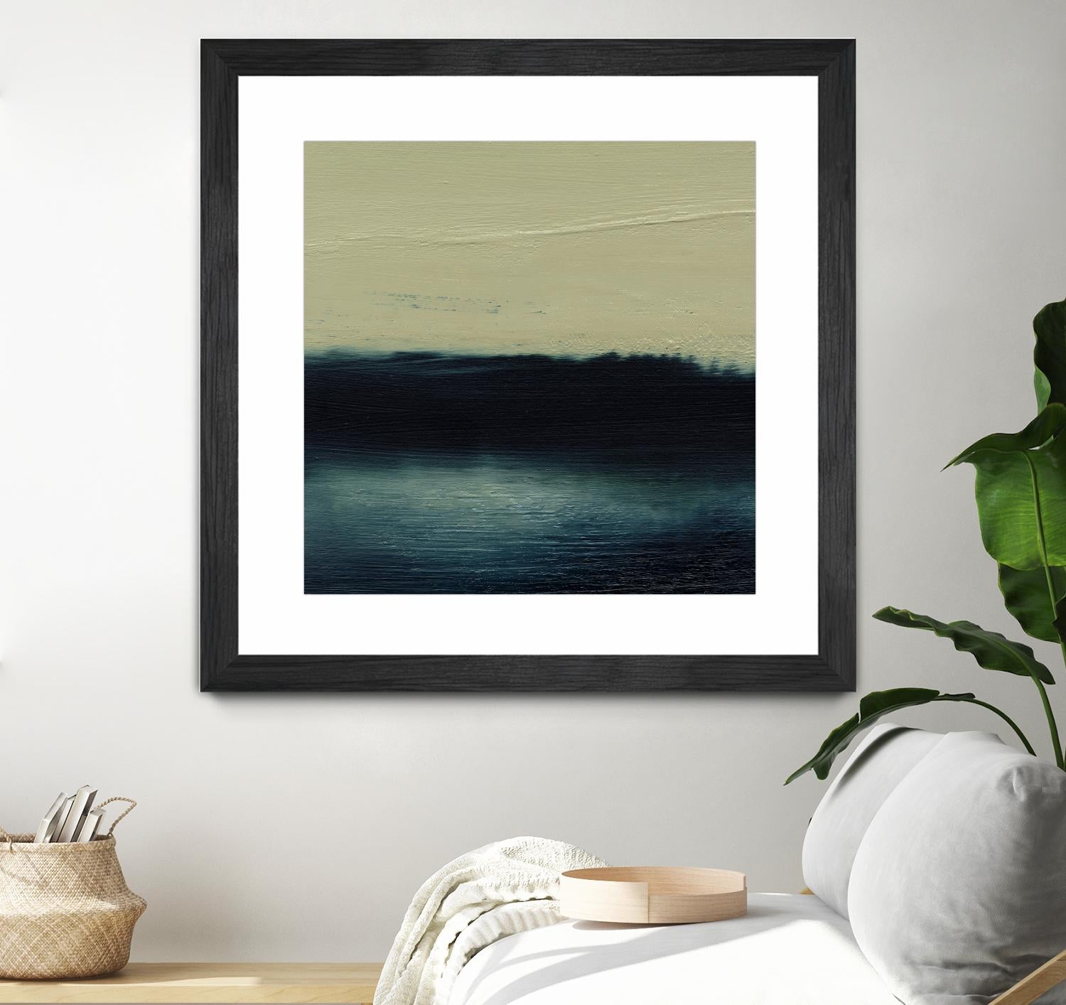 Water I by Sharon Gordon on GIANT ART - blue abstract