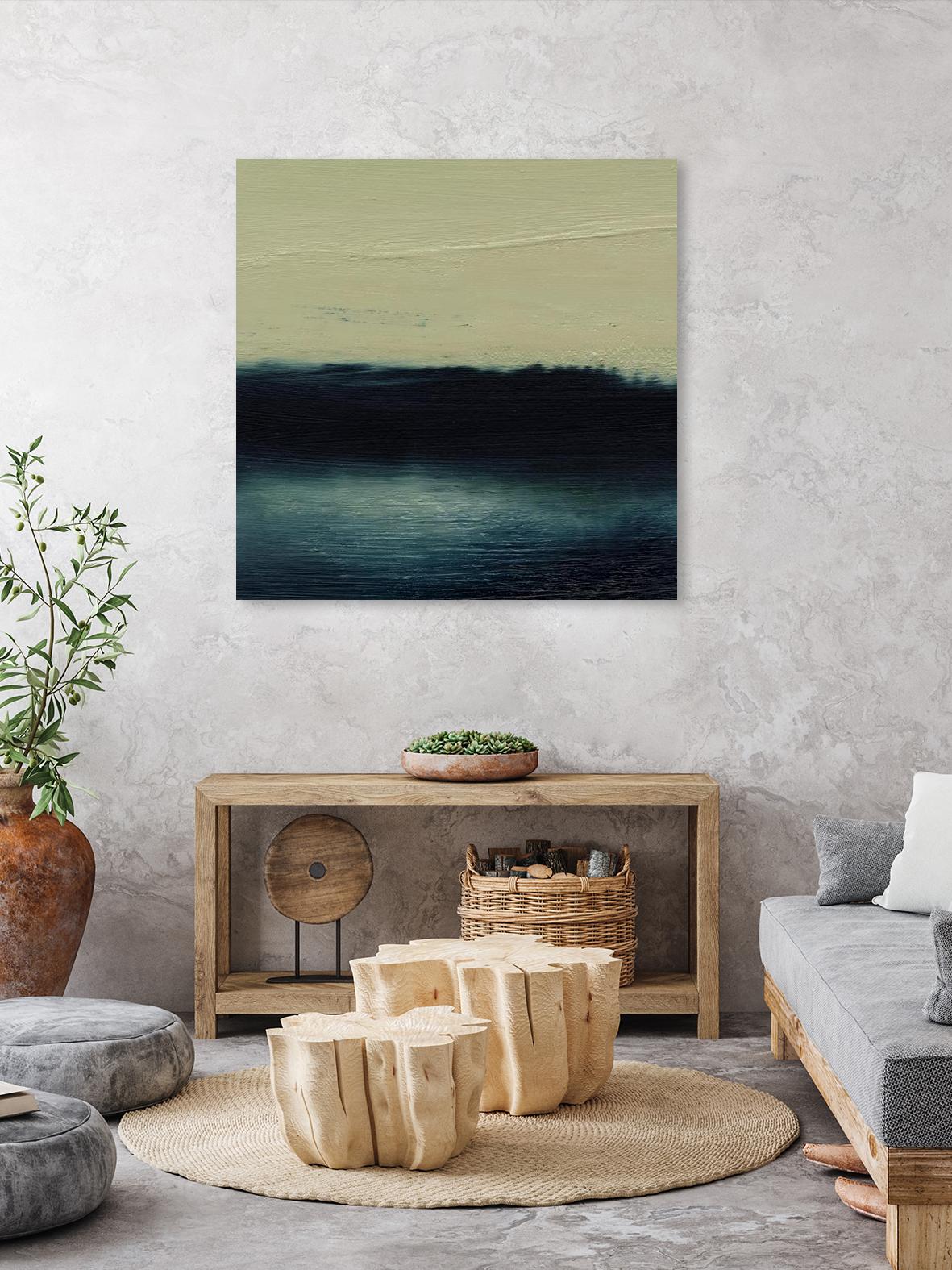 Water I by Sharon Gordon on GIANT ART - blue abstract