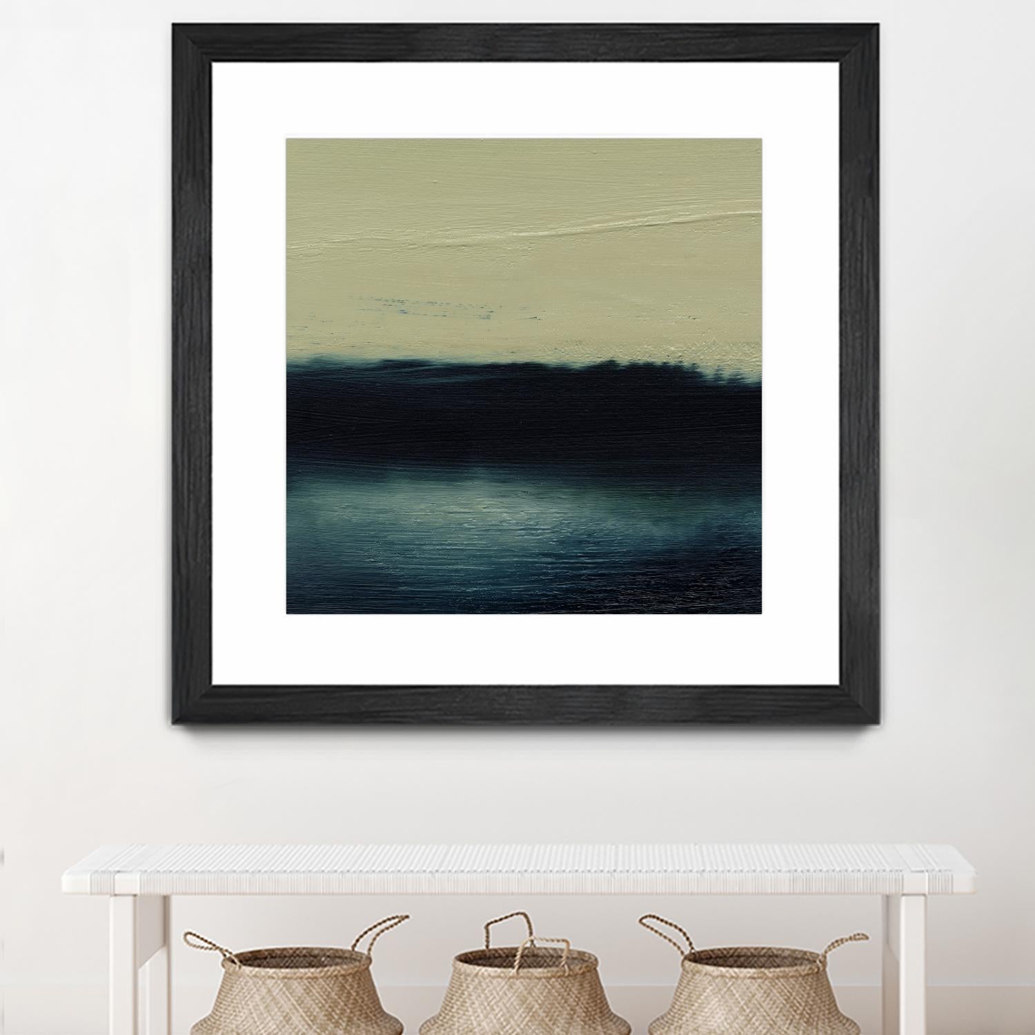 Water I by Sharon Gordon on GIANT ART - blue abstract