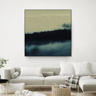 Water II by Sharon Gordon on GIANT ART - beige abstract