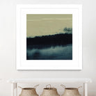 Water II by Sharon Gordon on GIANT ART - beige abstract