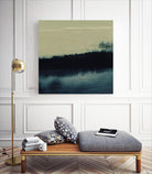 Water II by Sharon Gordon on GIANT ART - beige abstract