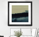 Water II by Sharon Gordon on GIANT ART - beige abstract