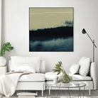 Water II by Sharon Gordon on GIANT ART - beige abstract