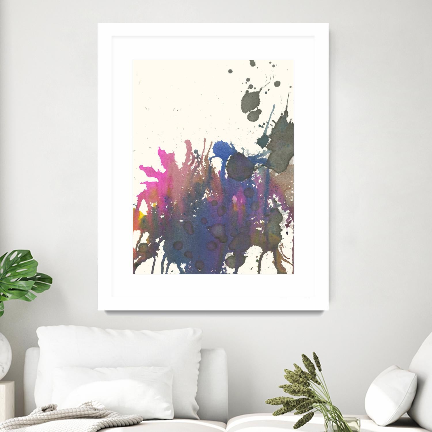 Exuberant Splotch by Jodi Fuchs on GIANT ART - abstract