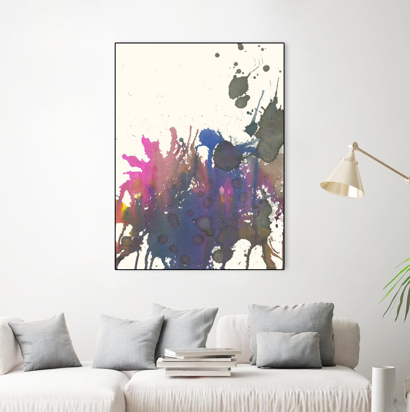 Exuberant Splotch by Jodi Fuchs on GIANT ART - abstract